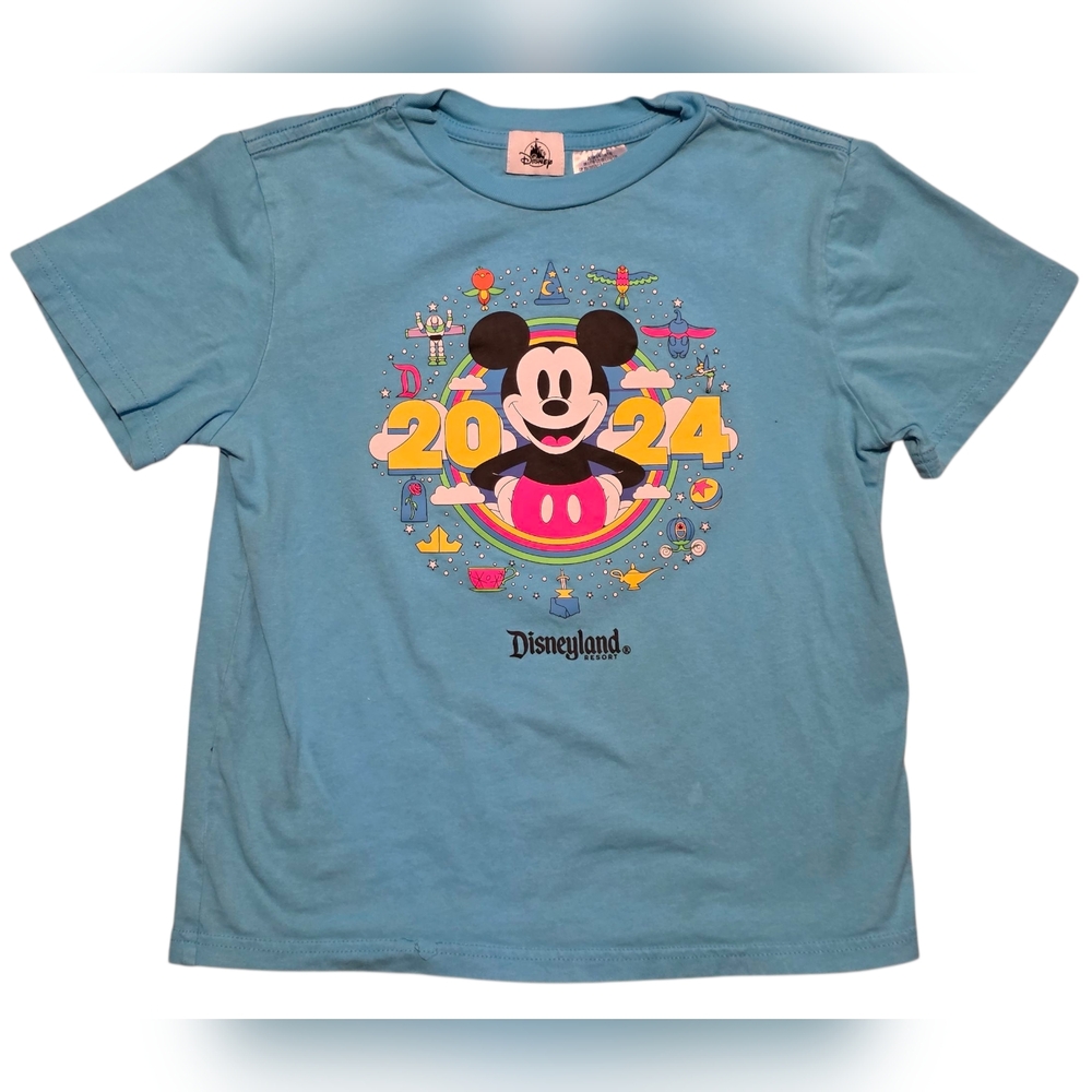 Disney Kids Blue Mickey Mouse T-Shirt
